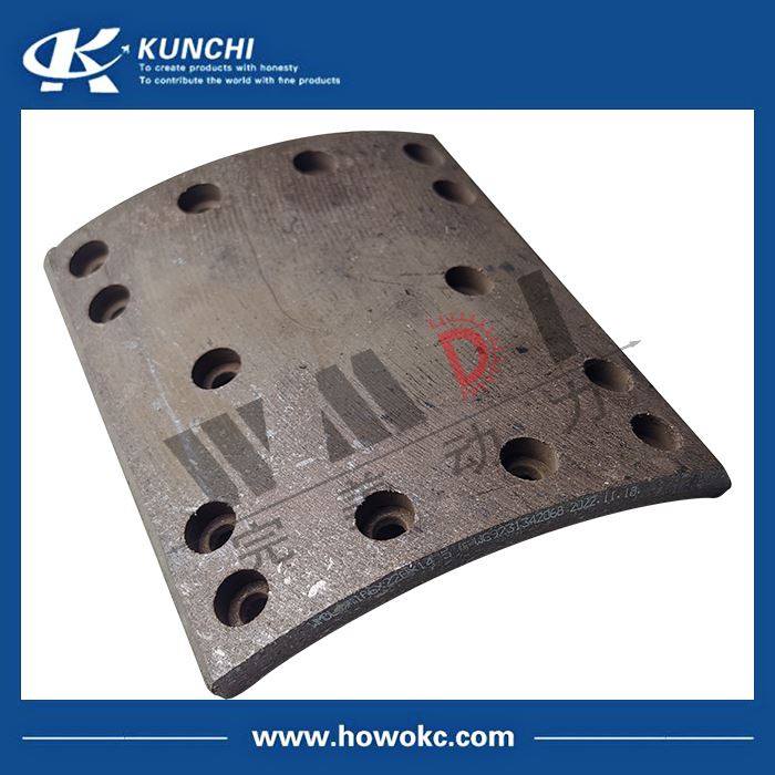 Sinotruk HOWO 14 Holes Brake Lining WG9231342068
