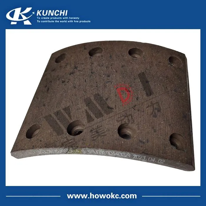 Sinotruk HOWO WG9100440029 Front Brake Lining