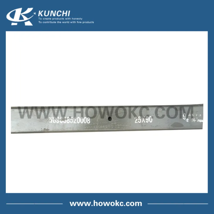 Sinotruk WG9638520008 006 Dèyè Leaf Spring 6th Piece 25 * 90 * 122
